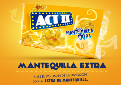 Palomitas extra mantequilla